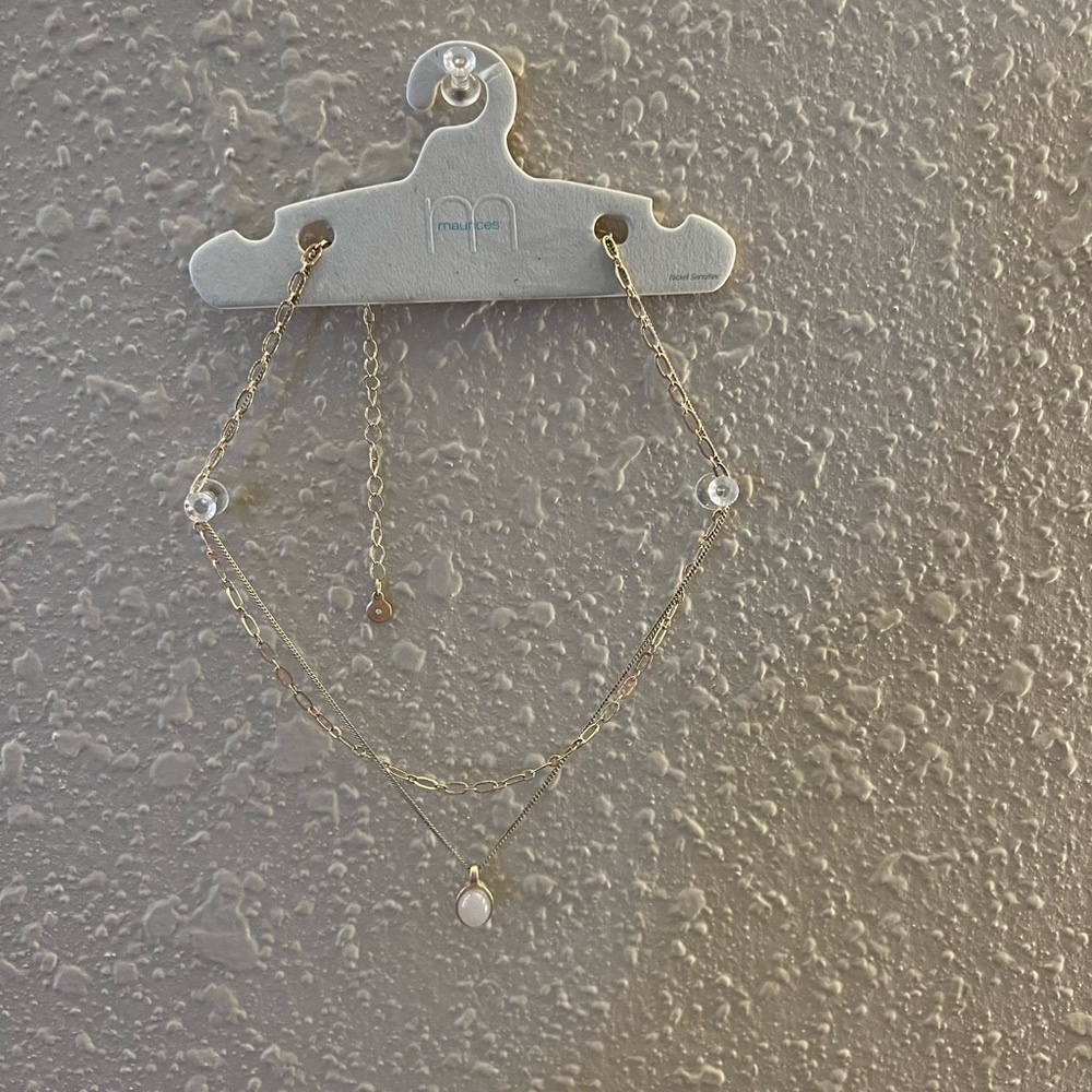 Maurices Gold Layered Necklace